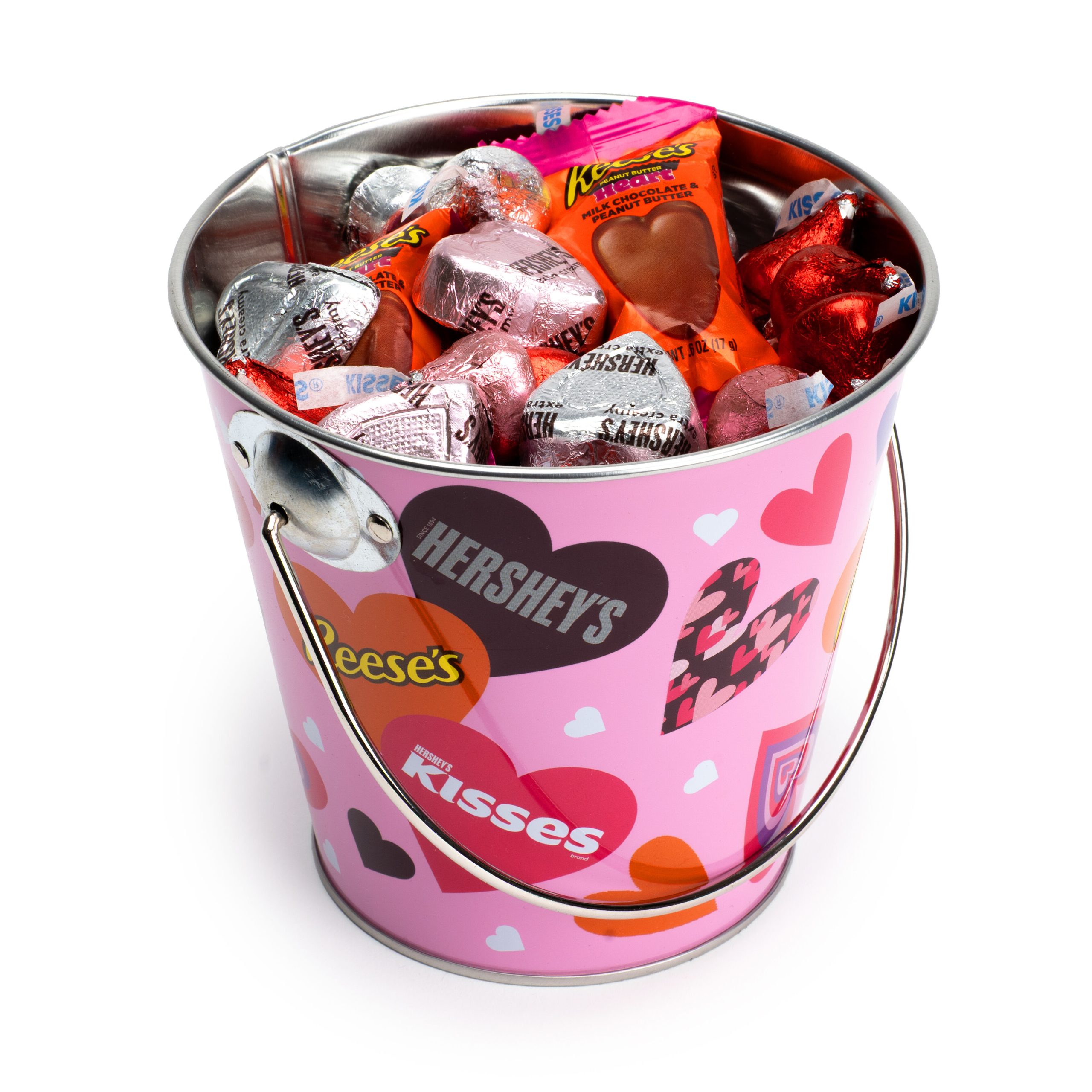Valentine’s Day Candy Bucket, 20 oz. - THE HERSHEY COMPANY