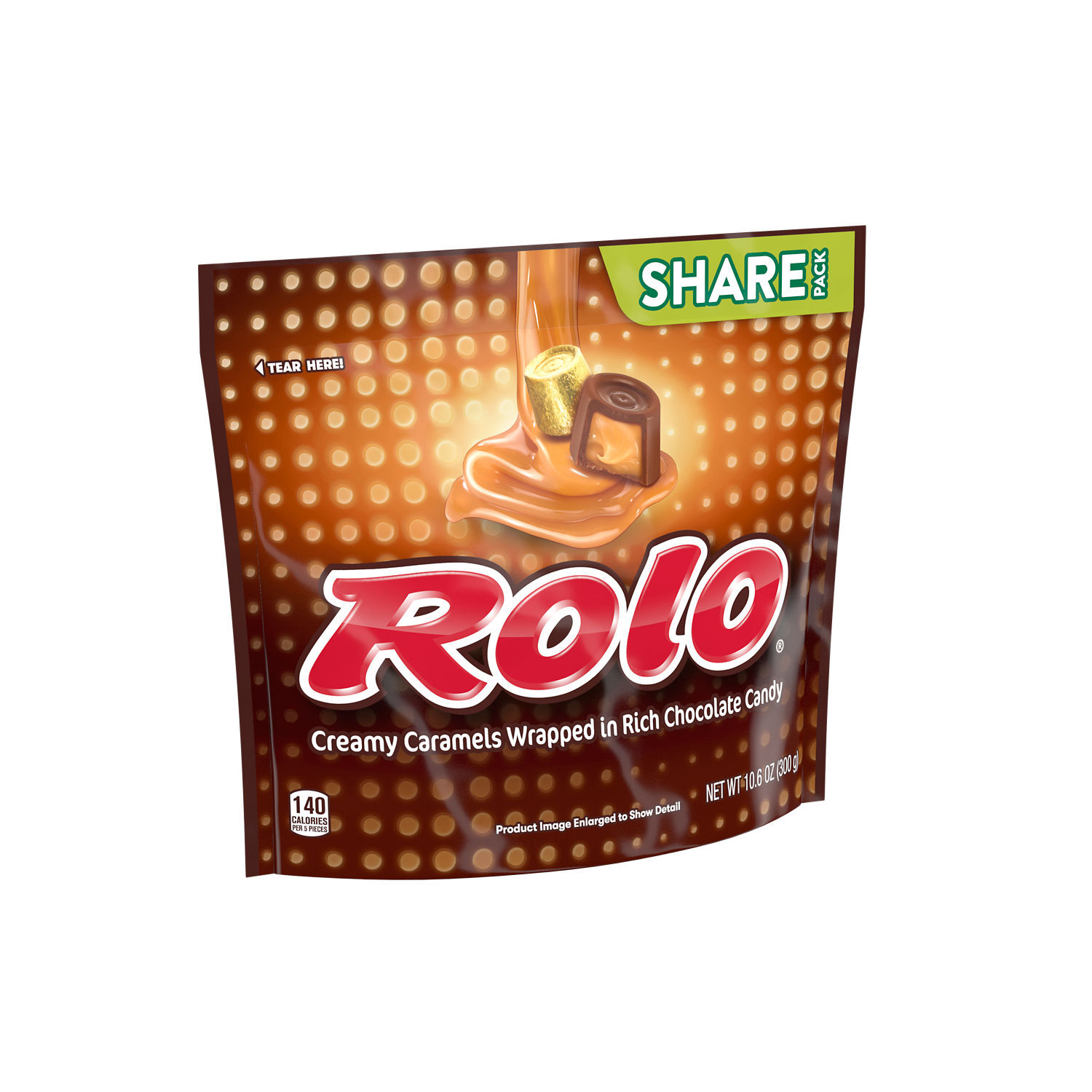ROLO Caramels in Milk Chocolate 10.6oz Candy Bag - THE HERSHEY COMPANY