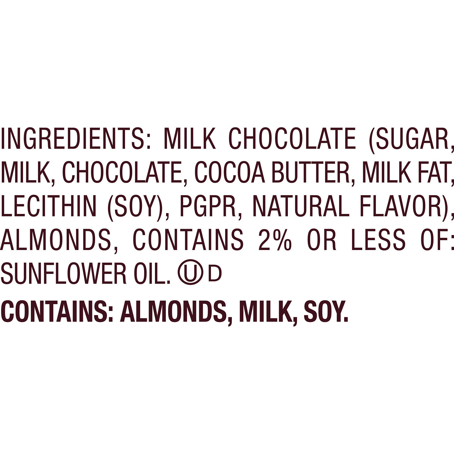 HERSHEY’S KISSES with Almonds Gold Foils Milk Chocolate Candy Bulk Bag, 60 oz - THE HERSHEY COMPANY